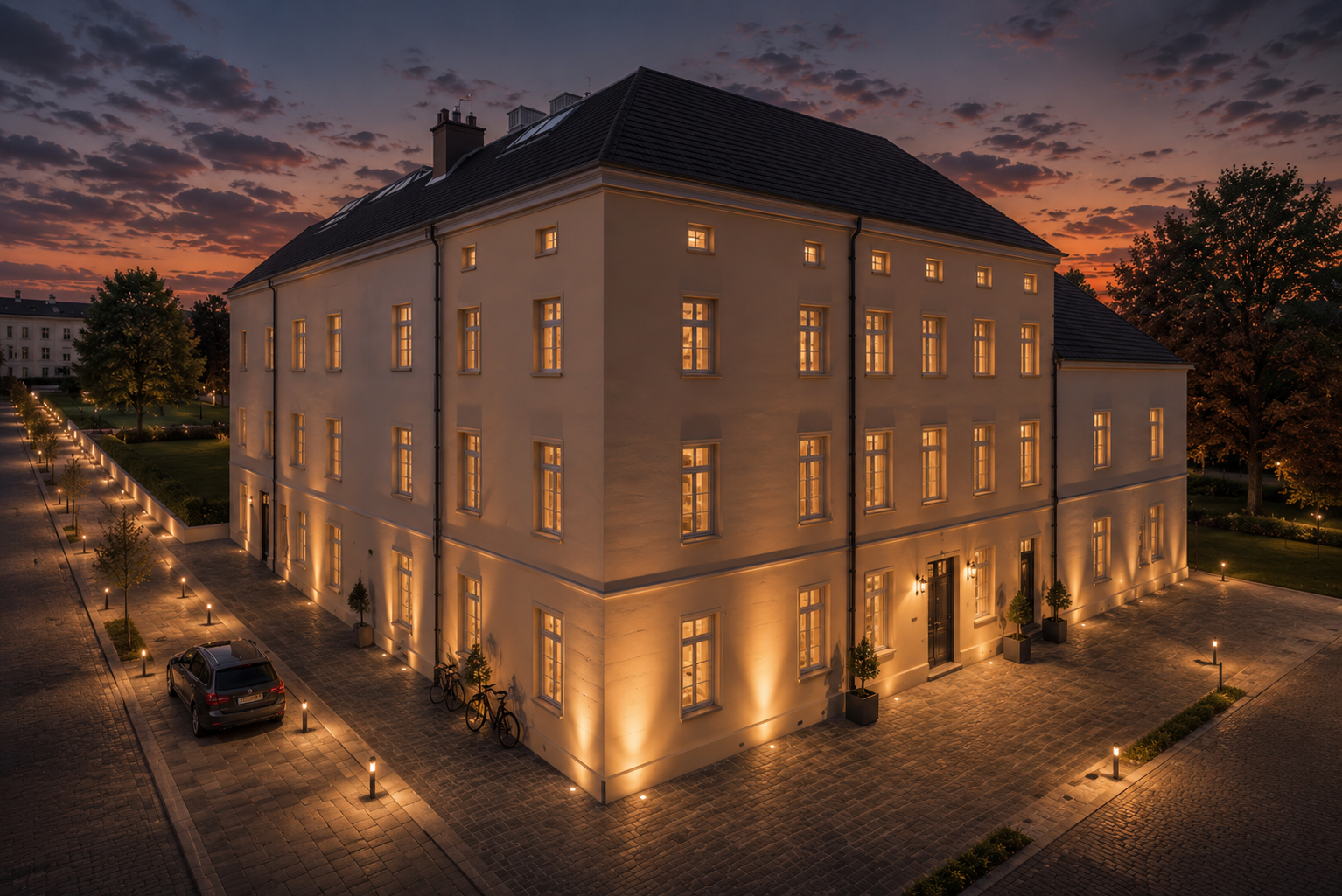 Zeitz-Zentrum · 8 WE — Visualisierung Außenansicht